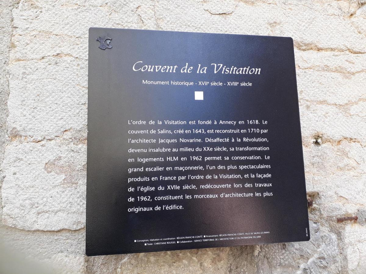 O'Couvent - Appartement 62 M2 - 2 Chambres - A513 Salins-les-Bains Exterior foto